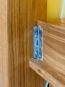 SLEVA Prodám kvalitní dubovou postel 220x190 z masívu - 6