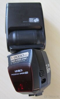 Blesk Minolta Program 5400 HS-výkonný,profi-Top - 6