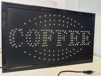 COFFEE reklamní cedule LED, blikací - 6