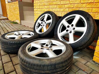 Alukola 5x114,3 R17 s letními pneu 225/45 R17 se vzorkem 7mm - 6