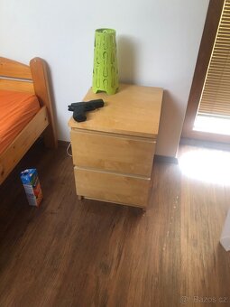 IKEA skříň šatní, komoda, noční stolek a psací stůl - 6