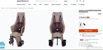 Dětská sedačka na kolo - 6
