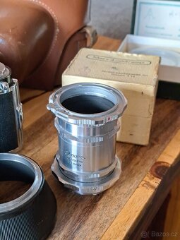 EXAKTA VAREX IIa +TESSAR 50/2.8 a 40/4.5 +TELEMEGOR 180/5.5 - 6