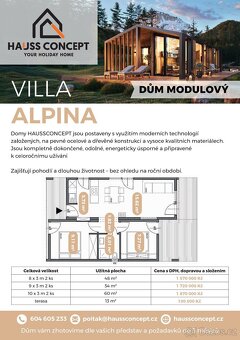 mobilheim,  celoroční modulový dům Villa Alpina - 6