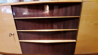 Retro světlá obývací stěna 80. léta - 6