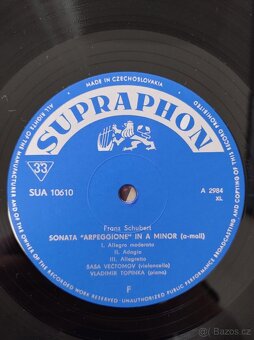 LP deska – Schubert / Stravinsky (Supraphon 1964) - 6