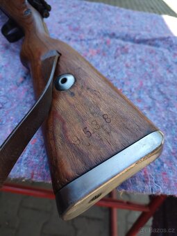 Mauser k98 na plastové kuličky v originál pažbě. - 6