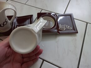 2x porcelánový hrníček s podšálkem - 6