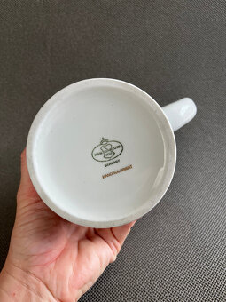 Porcelánový korbel s víkem Lovecký motiv, Tirschenreuth - 6