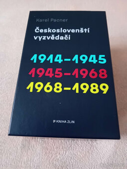 Českoslovenští vyzvědači (Box) - 3 knihy Karel Pacner - 2020 - 6