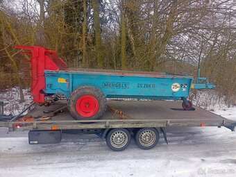 Pěkné rozmetadlo hnoje Mengele 2 t - 6