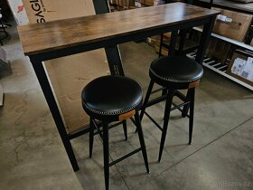 Nové barové 2ks židle - 6