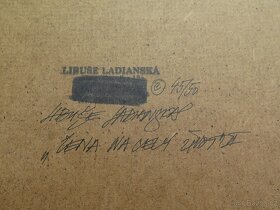 Obraz s hodinami Libuše Ladianská - 6