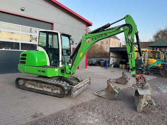 Terex TC48 2014 Minibagr 5T Powertilt + 2x Lžíce - 6