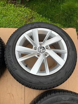 Prodám sadu alu kol originál vw, na golf 7 R16 - 6