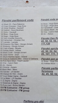 Prodám vzorník parfémů - 6