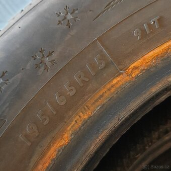 Zimní pneumatiky Dunlop 195/65 R15 č. AP143 - 6