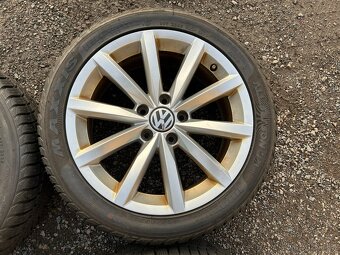 Alu orig zimní sada VW Novara 5x112 7J ET43 225/45 R17 - 6
