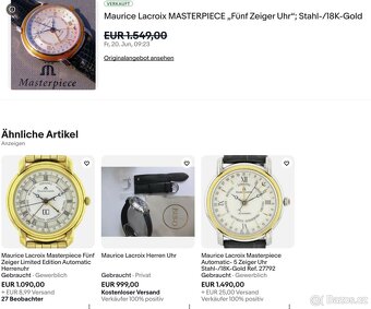 Hodinky Maurice Lacroix Masterpiece - 6