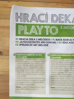 Hrací Dětská podložka medvídek - 6