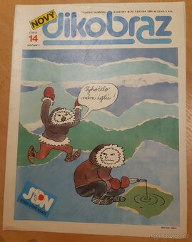 časopisy dikobraz r.1989,r.1990 - 6