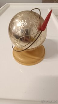 Retro Vintage zeměkoule s raketou CCCP - 6