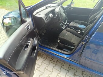 Peugeot 307 SW 2.0 HDI, 80 kW – klimatizace, panorama - 6