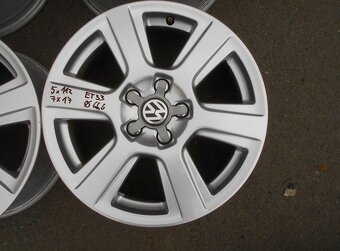 Alu disky originál Audi 17", 5x112, ET 33, šíře 7J - 6