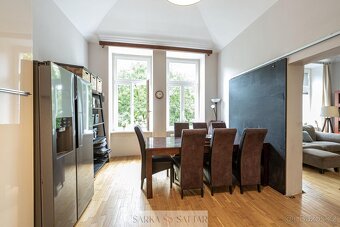 Prodej prostorného bytu 3+kk 111m2 s balkónem a sklepem v p - 6