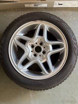 Prodám originální kola mini Cooper 4x100 zimní pneu - 6
