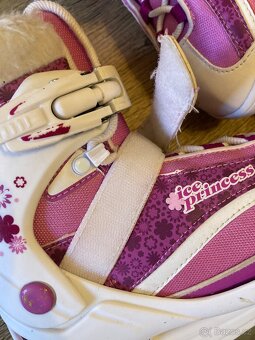 Nastavitelné dětské brusle Ice princess 32-35 - 6