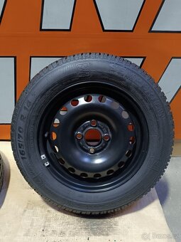 Pěkná sada na Citigo 4x100, zimní pneu 165/70 R14 - 6