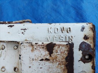 Stará drážní lampa, Kovo Věšín - 6