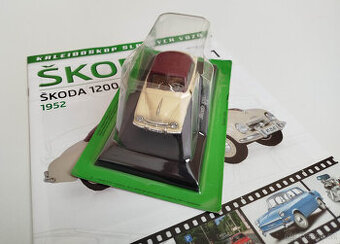 Deagostini Škoda 1200 sedan a Škoda 110R 1:43 - 6