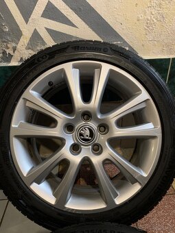 Alu kola Škoda R17 5X112 ZÁNOVNÍ LETNÍ PNEU 225/45 R17 ZENIT - 6