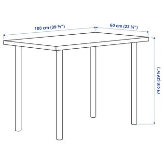 Psací stůl IKEA LINNMON - 6