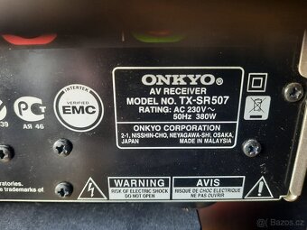 Av receiver onkio TS-SR507 - 6