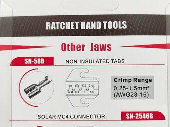 Konektorovací kleště. - 6