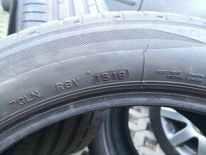 Prodám letní pneu Bridgestone RFT 245/45 R19 , 275/40 R19 - 6
