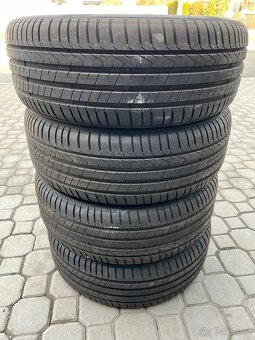 Pneu Pirelli 225/50 R18 - 4ks - letní zánovní jeté 200km - 6