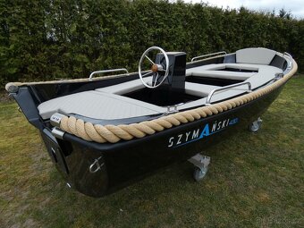 Nová loď Szymanski 430 + MercuryF5 - 6