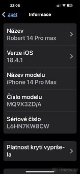 Iphone 14 Pro Max 256 Purple Prodam &. Vymenim - 6