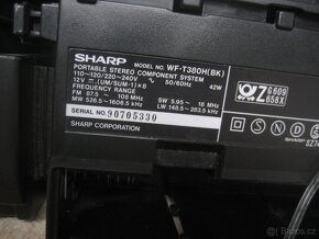 Prodám velký Boombox SHARP - 6