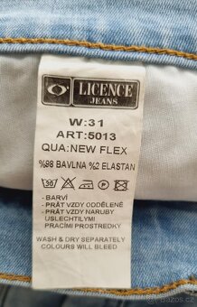 Pánské kraťasy Licence jeans vel. 31 - 6