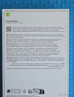 iPhone 16 Pro Max 256GB bílý NOVÝ NEROZBALENÝ - 6