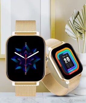 Sportovní chytré hodinky, 1.83", Android/ iOS + pásek navíc - 6