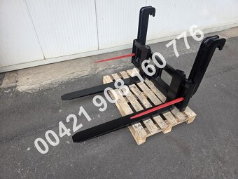 Prodám paletovací vidle na JCB teleskopický manipulátor, JCB - 6