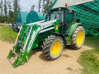 MONTUJEME ČELNÍ NAKLADAČE INTER TECH NA TRAKTORY JOHN DEERE - 6