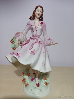 Soska Royal dux Kvetinarky ruzove - 6