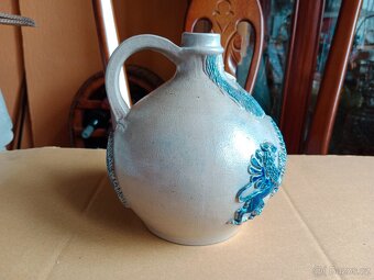 Pěkný starý, kameninový  džbán -Westerwald - 6